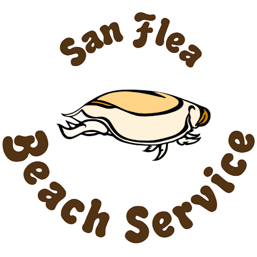 San Flea Beach Service logo