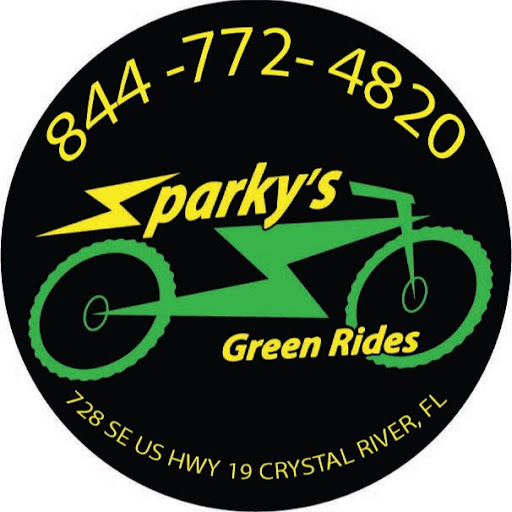 Sparky's Green Rides logo